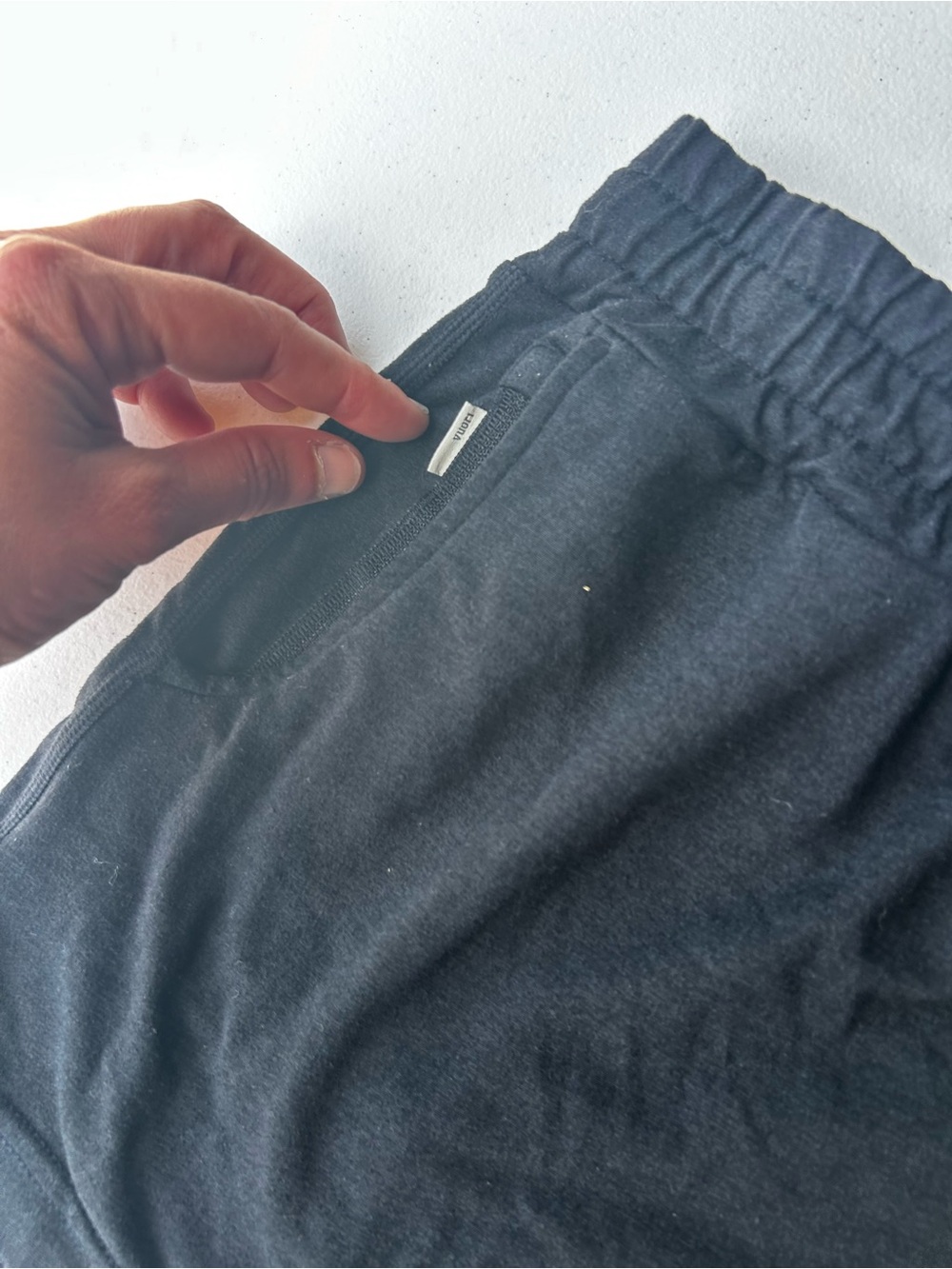 Vuori Black Casual Lounge Shorts with Branded Tab - Picture 5 of 7